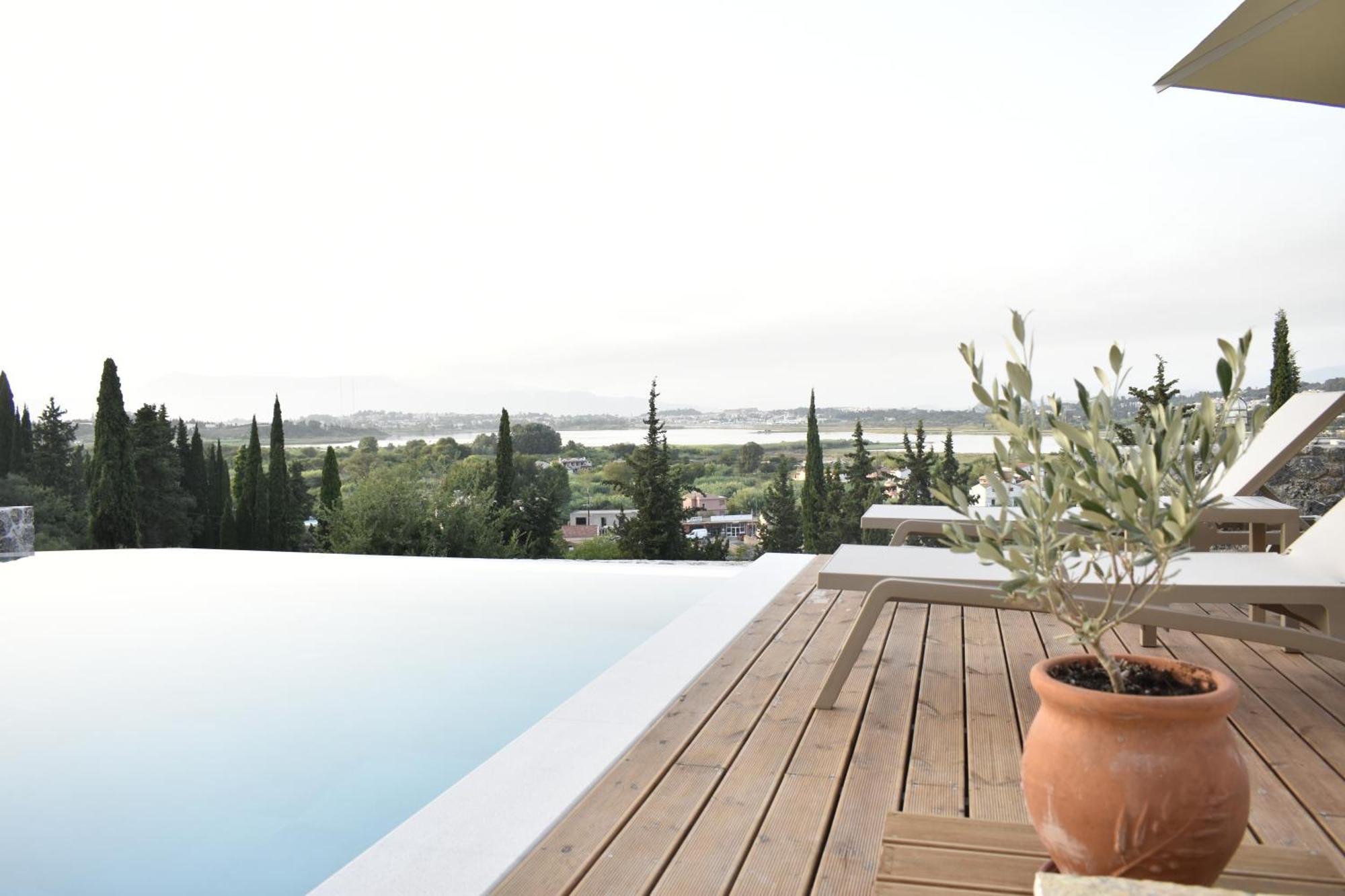 Villa Corfu View Deluxe Perama  Esterno foto