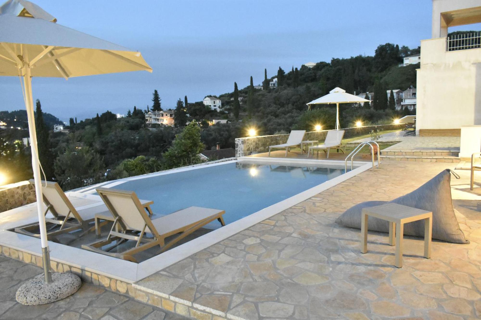 Villa Corfu View Deluxe Perama  Esterno foto